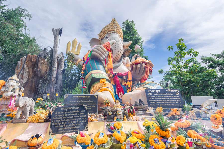 จุดไหว้พระพิฆเนศ ใกล้กรุงเทพ