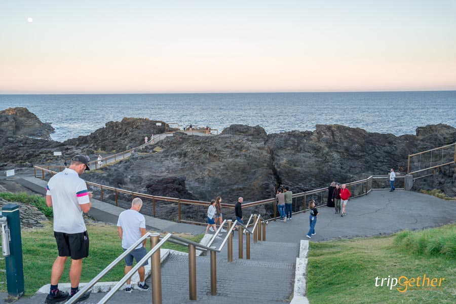 Kiama Blowhole ออสเตรเลีย