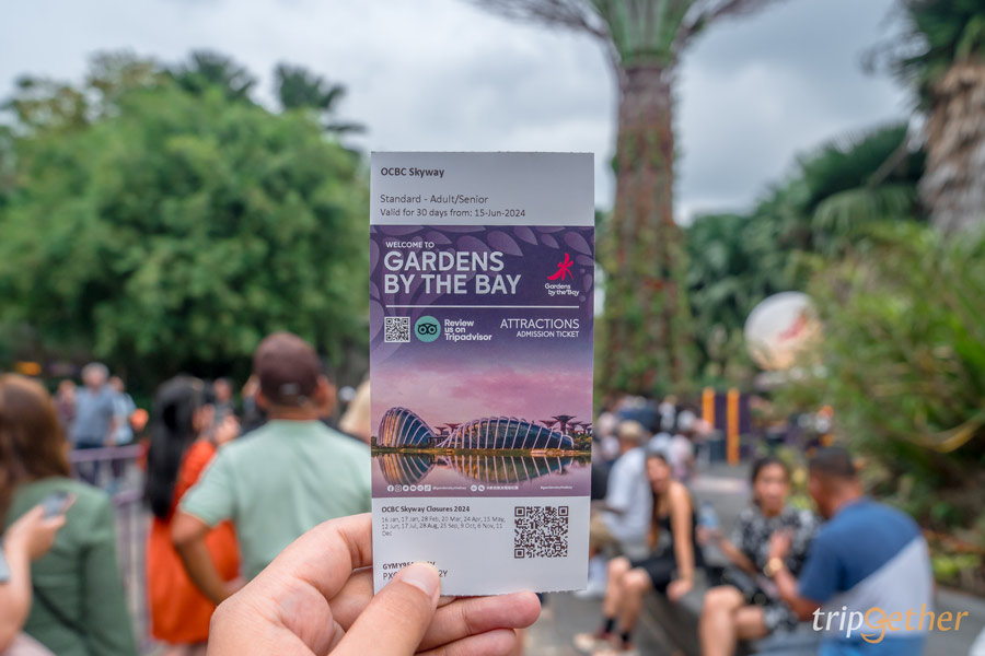 ค่าเข้า Garden by the Bay สิงคโปร์