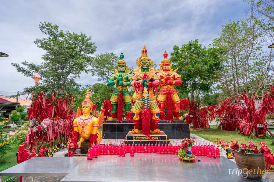 วัดแสนสุขสุทธิวราราม ชลบุรี สุดอลังเมืองสวรรค์แดนนรก วัดสวยใกล้หาดบางแสน