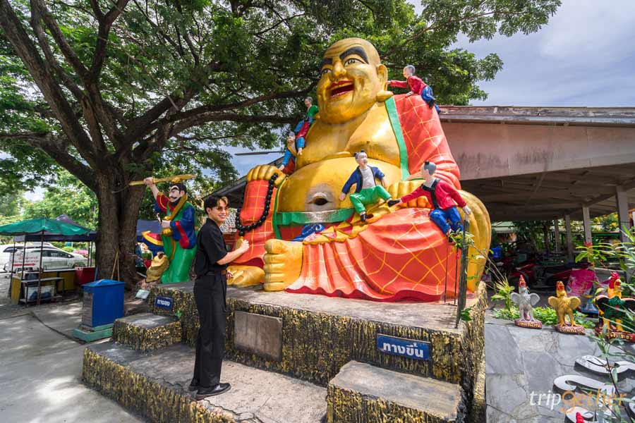 วัดแสนสุขสุทธิวราราม ชลบุรี สุดอลังเมืองสวรรค์แดนนรก วัดสวยใกล้หาดบางแสน