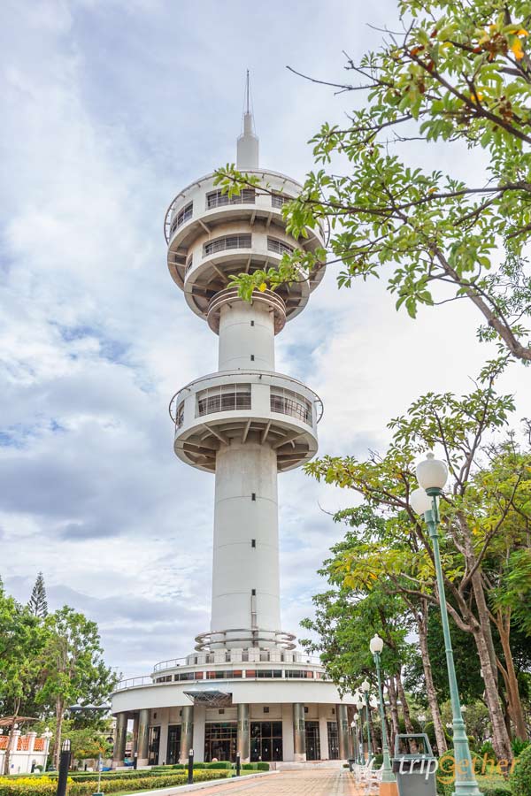 หอคอยบรรหาร - แจ่มใส ที่เที่ยวสุพรรณบุรี