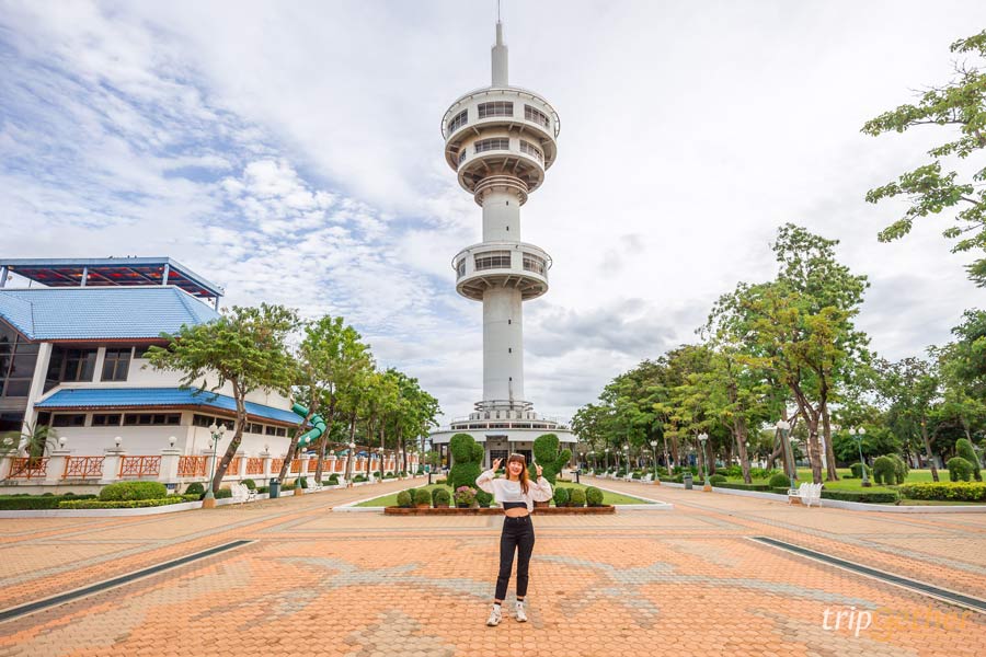 หอคอยบรรหาร - แจ่มใส ที่เที่ยวสุพรรณบุรี