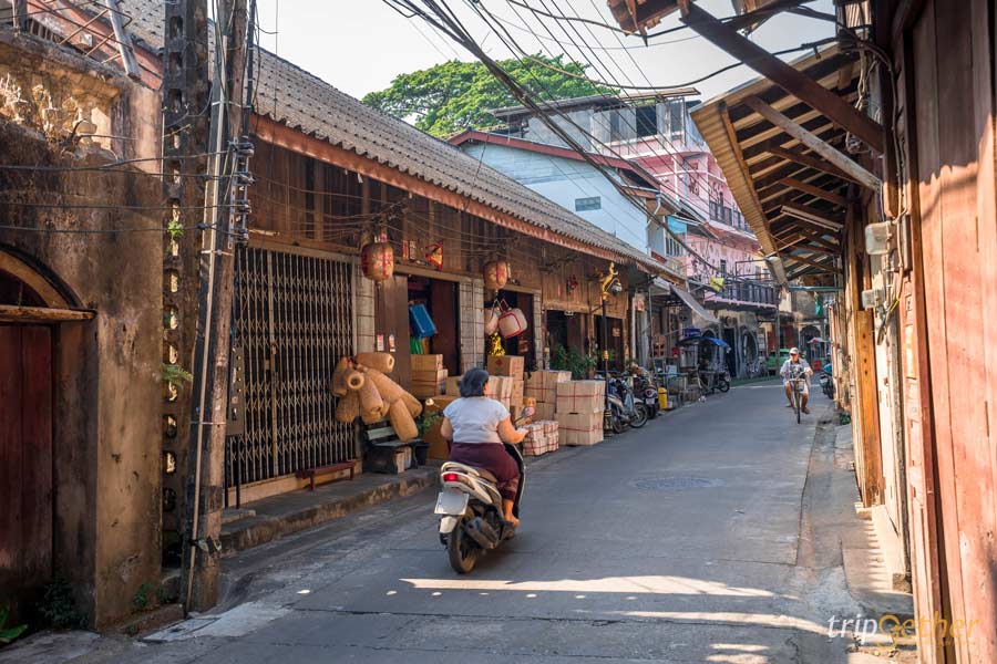 ตลาดริมน้ำจันทรบูร จันทบุรี เดินเล่นย่าน Old town สุดชิลล์