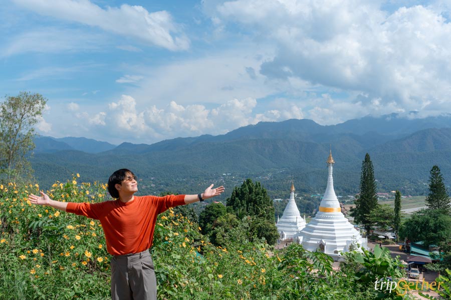 วัดพระธาตุดอยกองมู แม่ฮ่องสอน