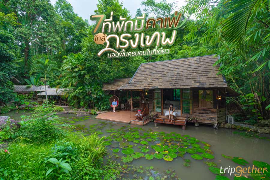 7 ที่พักมีคาเฟ่ใกล้กรุงเทพ บรรยากาศธรรมชาติ นอนฟินแบบครบจบในที่เดียว