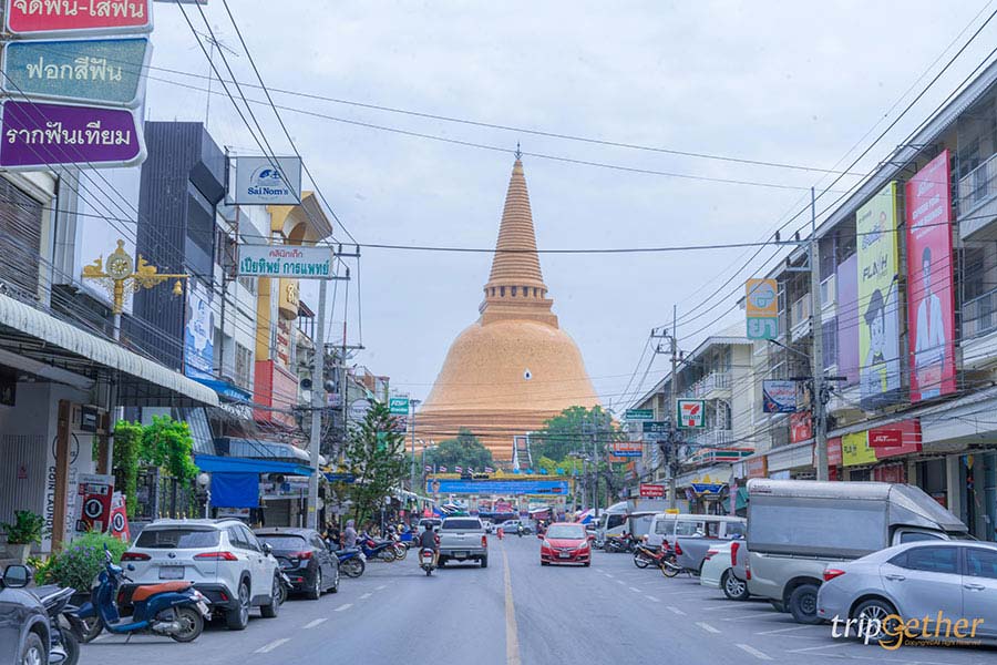 One day trip เที่ยวนครปฐม 3 จุดเช็คอิน 2 คาเฟ่ถ่ายรูปสวย